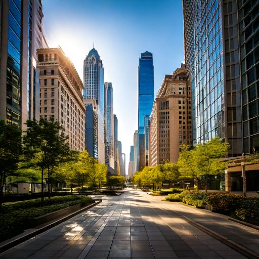 Downtown buildings